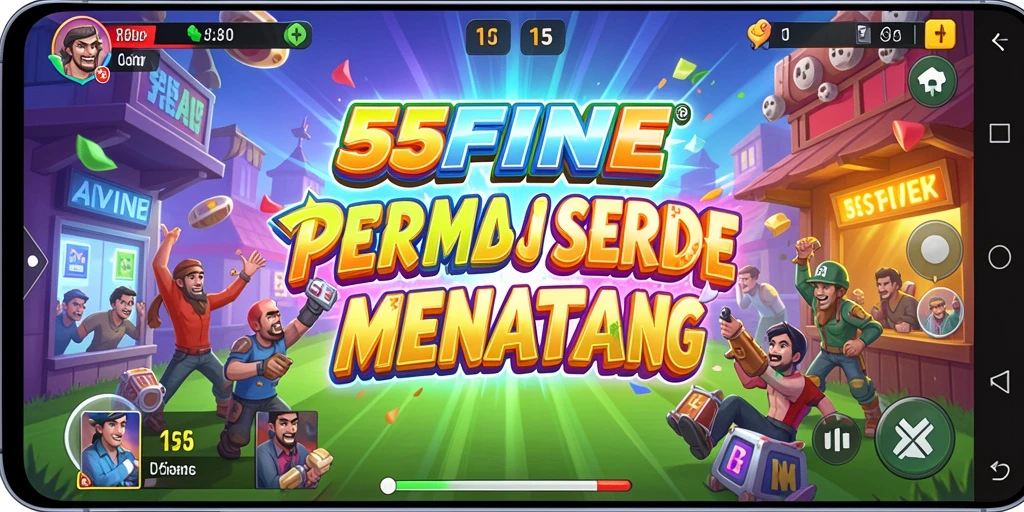 Screenshot gameplay menampilkan aksi seru dan tantangan di 55FIVE.