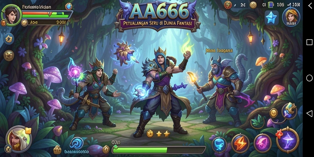 Tangkapan layar utama menunjukkan gameplay menantang dan interaksi karakter dalam AA666.