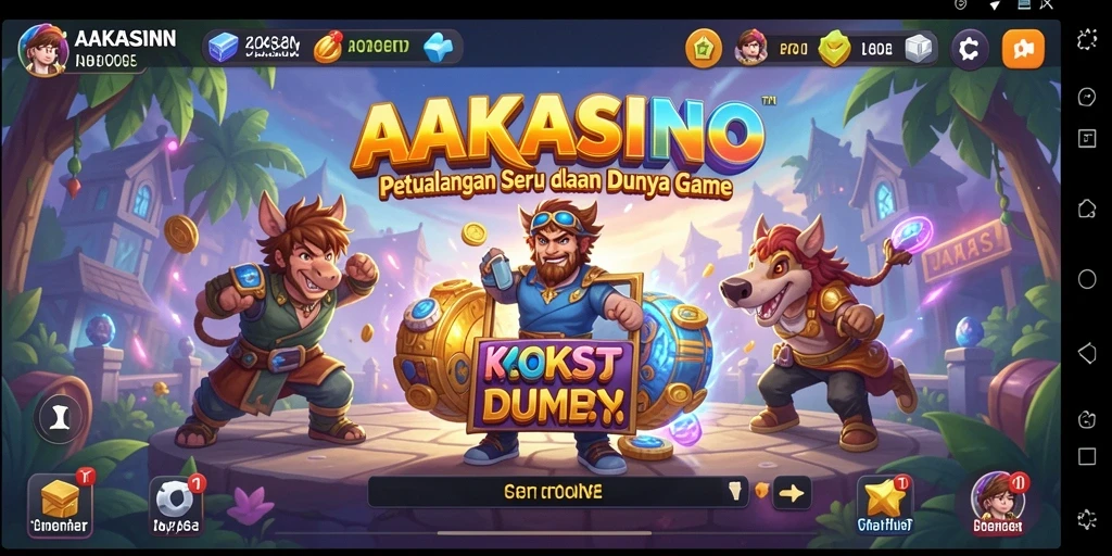 Screenshot gameplay seru dari AAKASINO yang menampilkan petualangan menarik.