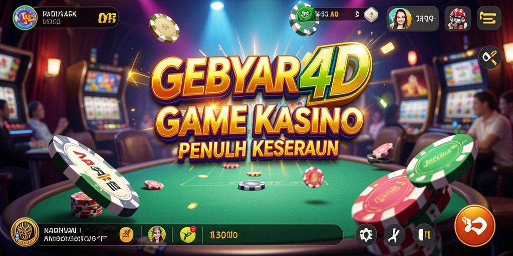 Tampilan gameplay GEBYAR4D yang memukau dan interaktif.