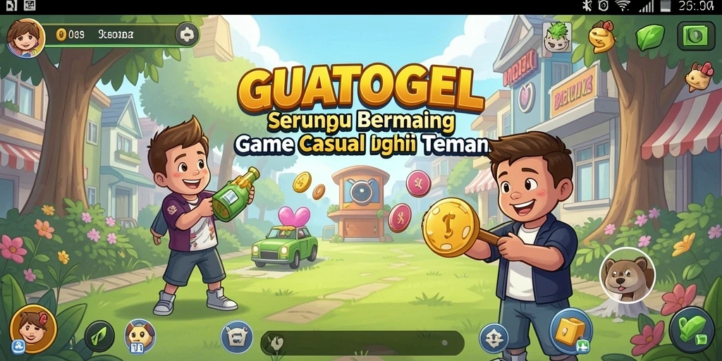 Tangkapan layar gameplay GUATOGEL yang seru dan mengasyikkan.