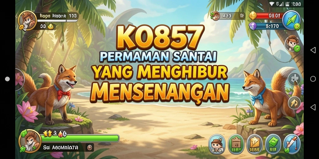 Screenshot gameplay KO857 menampilkan keseruan dan tantangan dalam permainan Casual.