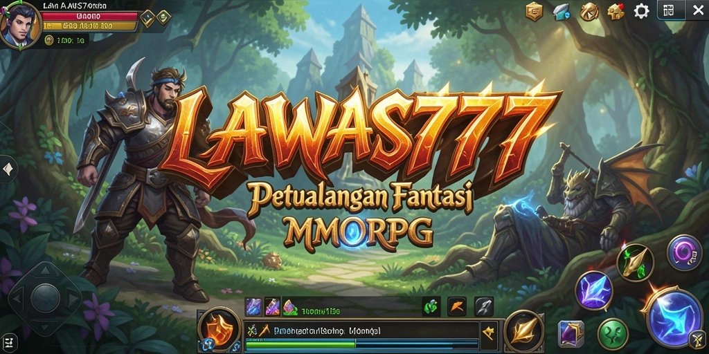 Tampilan gameplay LAWAS777 yang menarik dengan pertarungan epik.