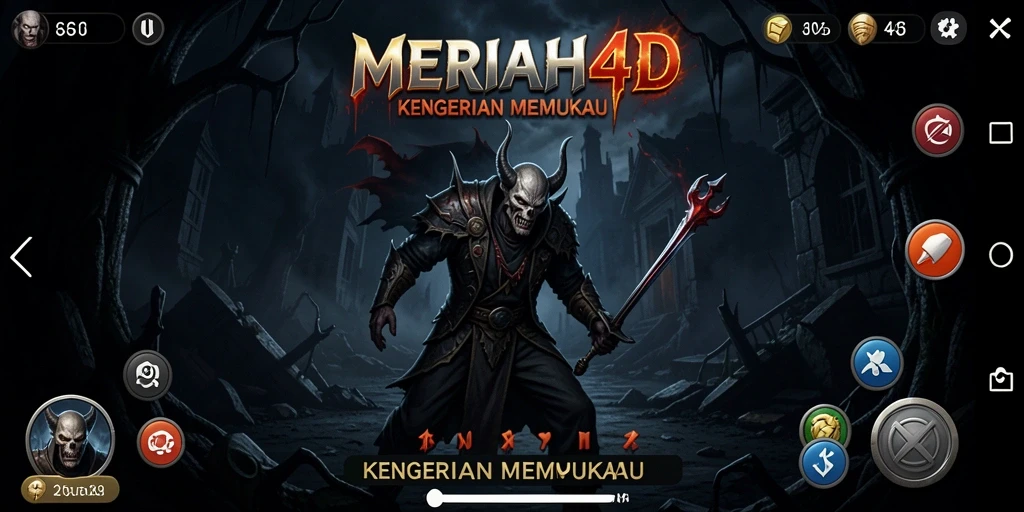 Tampak menyeramkan saat pemain menjelajahi lingkungan gelap dan penuh misteri.
