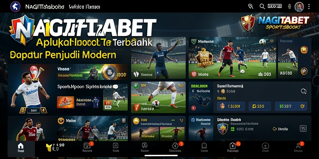 Tampilan antarmuka NAGITABET yang menarik dengan berbagai opsi taruhan.