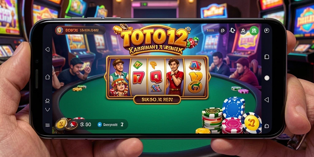 Tampilan gameplay seru di aplikasi Kasino TOTO12.