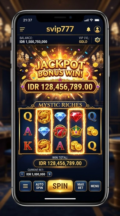 Pengguna menikmati fitur keamanan yang ditawarkan svip777.